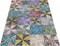 50pcs 10 x 10 inch Multicolor Cotton Precut Fabric Bundle Squares(Floral)